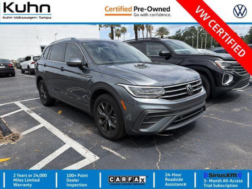 Platinum Gray Metallic 2022 Volkswagen Tiguan 2.0T SE