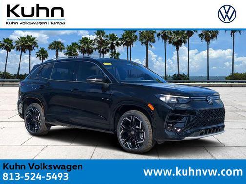 deep black pearl 2026 Volkswagen Tiguan 2.0T SEL R-Line 4MOTION
