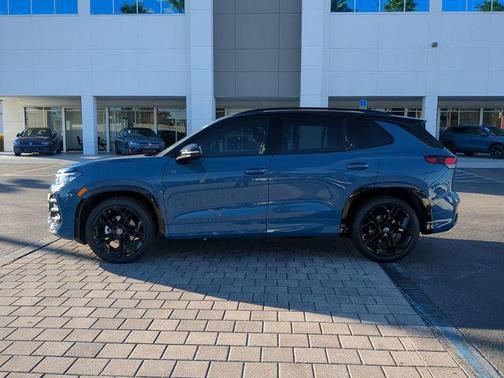 Monterey Blue with Deep Black Roof 2026 Volkswagen Tiguan 2.0T SE R-Line Black