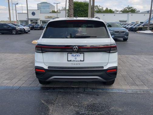 Pure White 2025 Volkswagen Taos 1.5T S