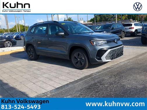 Platinum Gray Metallic 2025 Volkswagen Taos 1.5T S
