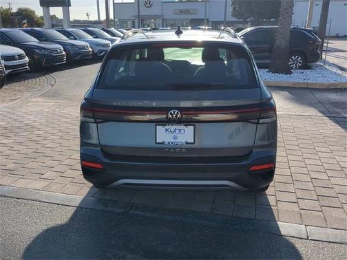 Platinum Gray Metallic 2025 Volkswagen Taos 1.5T S