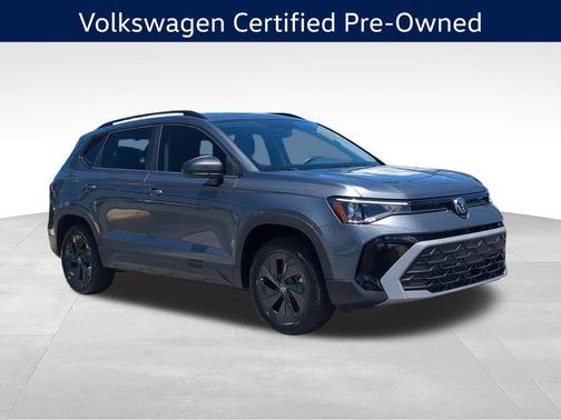 Platinum Gray Metallic 2025 Volkswagen Taos 1.5T S