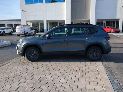 Platinum Gray Metallic 2025 Volkswagen Taos 1.5T S