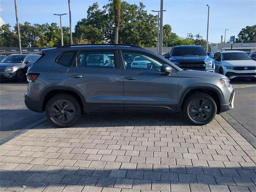 Platinum Gray Metallic 2025 Volkswagen Taos 1.5T S