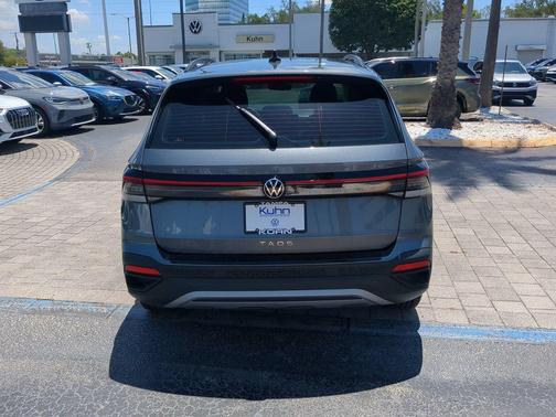Platinum Gray Metallic 2025 Volkswagen Taos 1.5T S