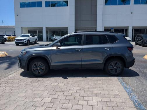 Platinum Gray Metallic 2025 Volkswagen Taos 1.5T S