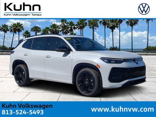 opal white pearl 2026 Volkswagen Tiguan 2.0T SE R-Line Black