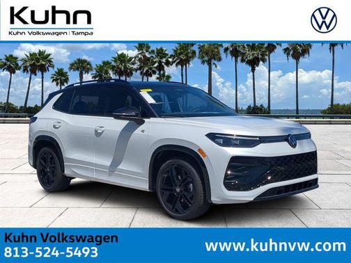 opal white with deep black roof 2026 Volkswagen Tiguan 2.0T SE R-Line Black