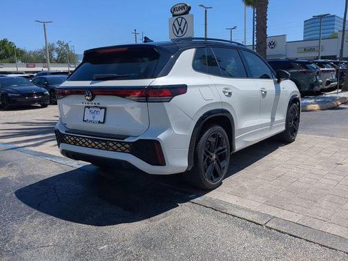 opal white with deep black roof 2026 Volkswagen Tiguan 2.0T SE R-Line Black