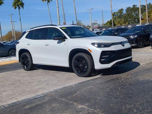 opal white pearl 2026 Volkswagen Tiguan 2.0T SE R-Line Black