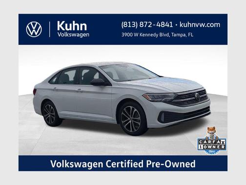 Pure White 2024 Volkswagen Jetta 1.5T Sport