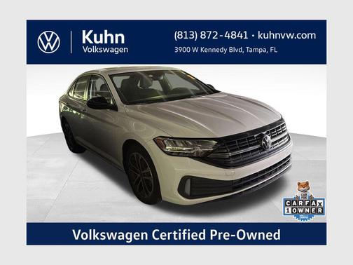 Pure White 2024 Volkswagen Jetta 1.5T Sport