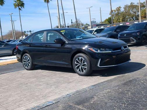 Deep Black Pearl 2026 Volkswagen Jetta 1.4T S