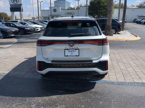 opal white pearl 2026 Volkswagen Tiguan 2.0T SE R-Line Black