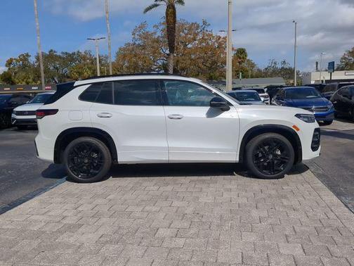 opal white pearl 2026 Volkswagen Tiguan 2.0T SE R-Line Black