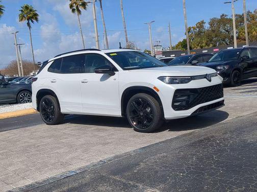 opal white pearl 2026 Volkswagen Tiguan 2.0T SE R-Line Black