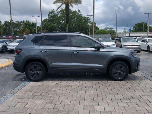 Platinum Gray Metallic 2025 Volkswagen Taos 1.5T S