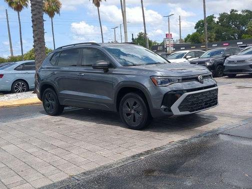 Platinum Gray Metallic 2025 Volkswagen Taos 1.5T S