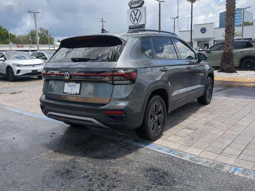 Platinum Gray Metallic 2025 Volkswagen Taos 1.5T S
