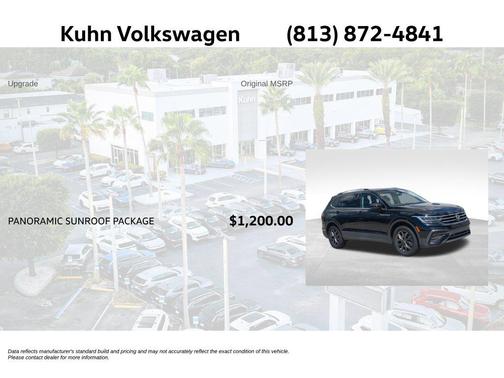 Deep Black Pearl 2023 Volkswagen Tiguan 2.0T SE