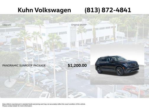 Deep Black Pearl 2023 Volkswagen Tiguan 2.0T SE