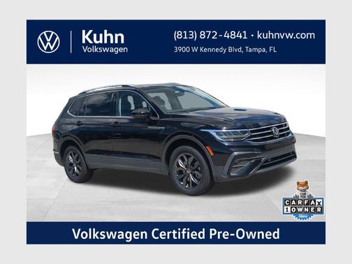 Deep Black Pearl 2023 Volkswagen Tiguan 2.0T SE