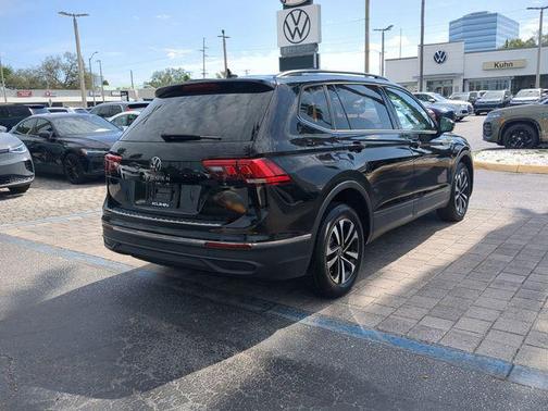Deep Black Pearl 2023 Volkswagen Tiguan 2.0T S