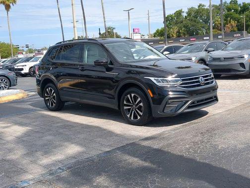 Deep Black Pearl 2023 Volkswagen Tiguan 2.0T S