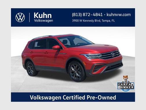 Kings Red Metallic 2023 Volkswagen Tiguan 2.0T SE