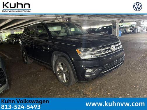 Deep Black 2019 Volkswagen Atlas 3.6L SEL