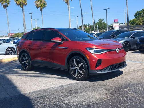 Aurora Red Metallic 2023 Volkswagen ID.4 AWD Pro S