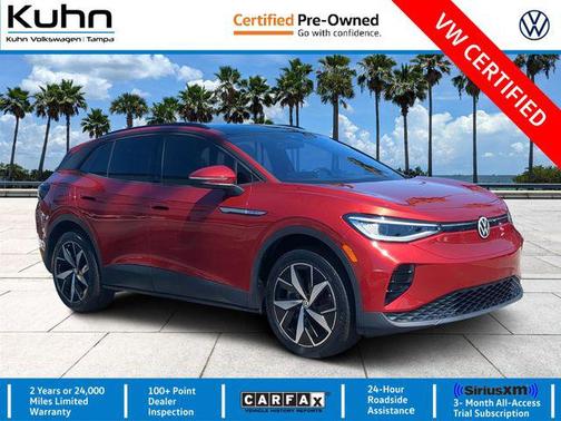 Aurora Red Metallic 2023 Volkswagen ID.4 AWD Pro S