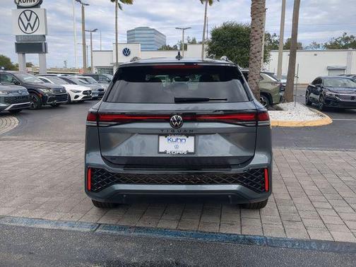 platinum gray metallic 2026 Volkswagen Tiguan 2.0T SE R-Line Black