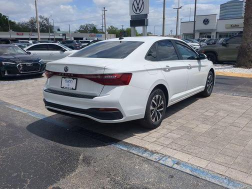 Pure White 2026 Volkswagen Jetta 1.4T S