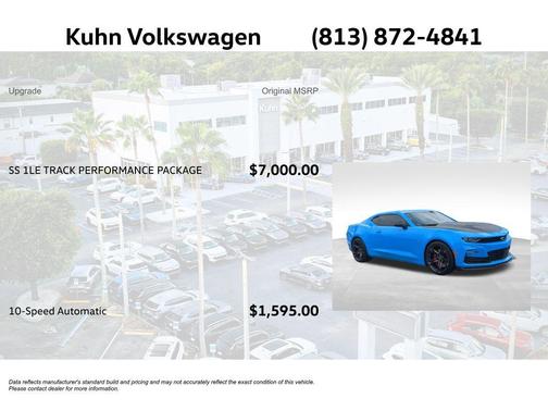 Rapid Blue 2023 Chevrolet Camaro 1SS