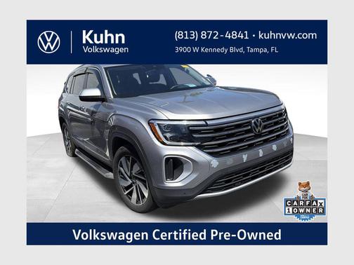 Silver Mist Metallic 2024 Volkswagen Atlas 2.0T SEL
