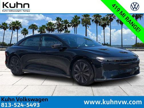 Infinite Black Metallic 2024 Lucid Air Pure