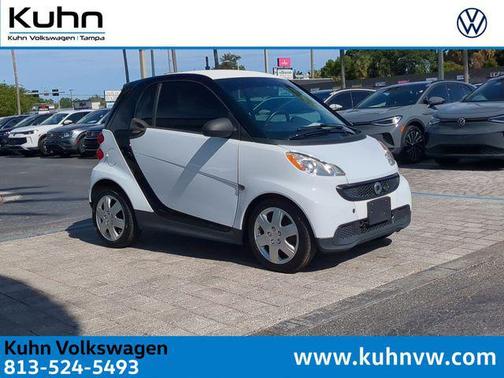 Crystal White 2013 smart ForTwo pure