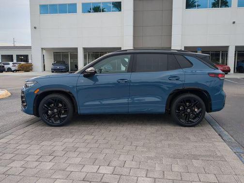 Monterey Blue with Deep Black Roof 2026 Volkswagen Tiguan 2.0T SE R-Line Black
