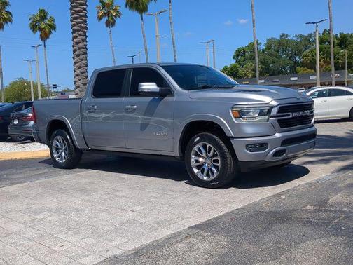 Billet Silver Metallic Clearcoat 2021 RAM 1500 Laramie