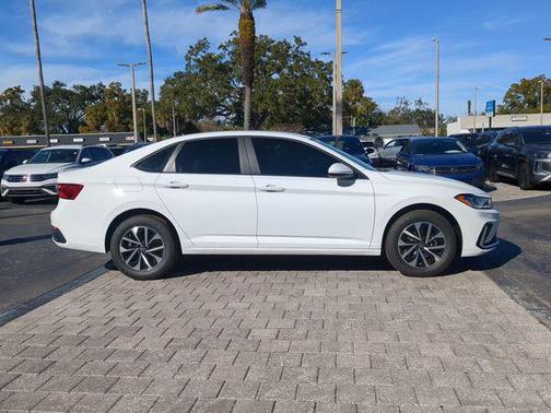 Pure White 2026 Volkswagen Jetta 1.4T S