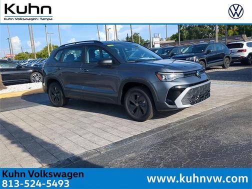 Platinum Gray Metallic 2025 Volkswagen Taos 1.5T S