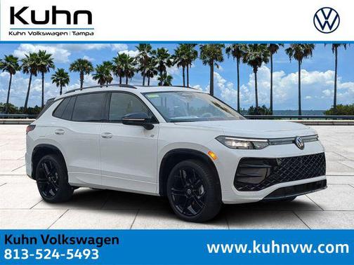 opal white pearl 2026 Volkswagen Tiguan 2.0T SE R-Line Black