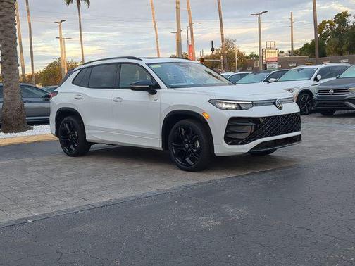 opal white pearl 2026 Volkswagen Tiguan 2.0T SE R-Line Black