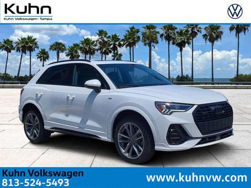 Ibis White 2023 Audi Q3 45 S line Premium Plus