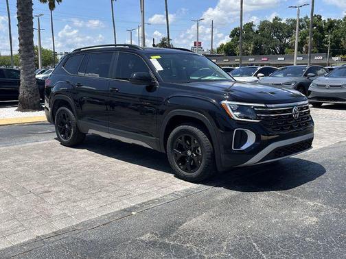 deep black pearl 2026 Volkswagen Atlas Peak Edition
