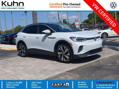 Glacier White Metallic 2022 Volkswagen ID.4 Pro S