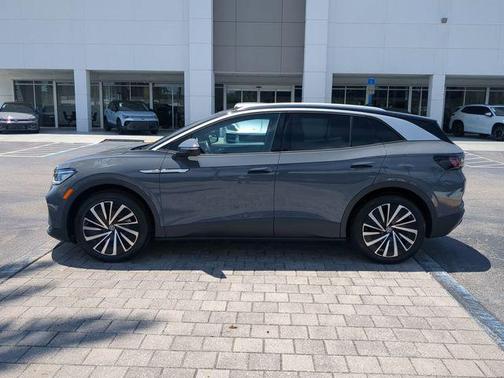 Pure Gray w/Black Roof 2023 Volkswagen ID.4 Pro S Plus