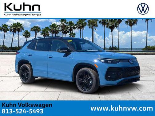monterey blue with deep black roof 2026 Volkswagen Tiguan 2.0T SE R-Line Black